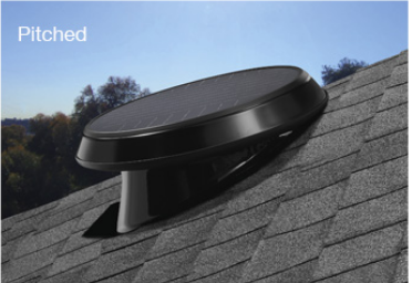 Pitched Roof Solar Attic Fan
